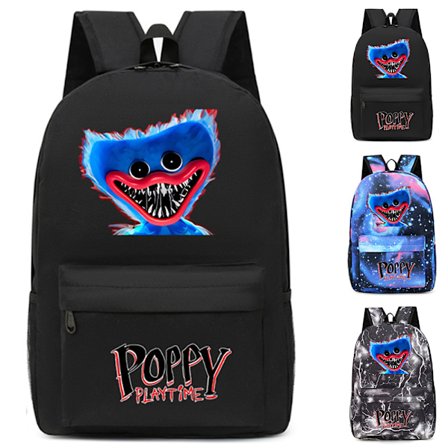 Kids Poppy Playtime Huggy Wuggy Ryggsäck Papper Skolpresent