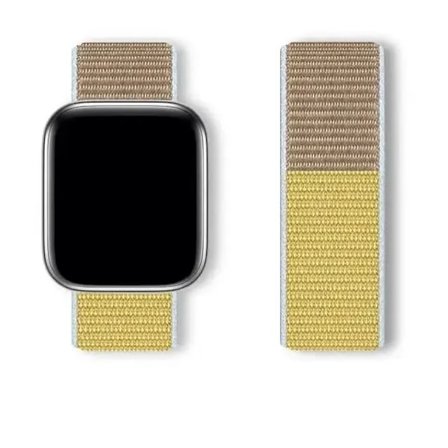 Nylon Loop Armband för Apple Watch band 44mm 40mm 45mm 41mm 46 42mm 49mm 44 45 mm armband iWatch serie 10 9 SE 7 6 5 4 Ultra 2