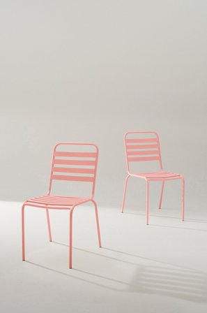 Jotex - Utestol 2-pk Rosa - DEIA - Kjøp Hagestoler & -krakker hos Jotex