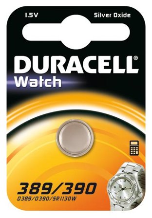 Duracell Duralock 389/390 batteri x SR54 - sølvoksid
