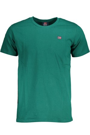 Norway 1963 T-shirt Maniche Corte Uomo Verde