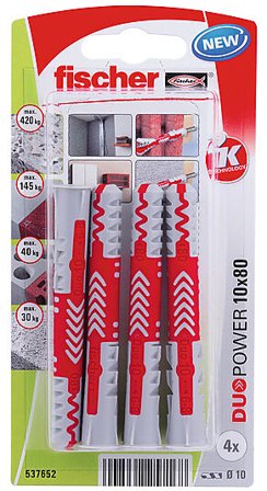 FISCHER UNIVERSALPL DUOPOWER 10X80 BK A8 STK