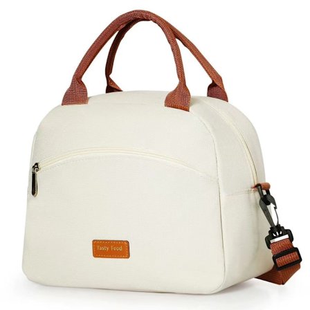 Frokosttasker til kvinder, Genanvendelig isoleret frokosttaske til kvinder med rem, Små vandtætte køletasker til voksne til arbejde, rejser, picnic, 