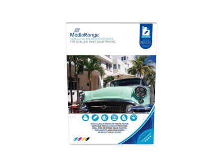 MediaRange Fotopapper A4 glossy 50/fp - Lyreco - Kontorspapper - Foto-papper - A4 fotopapper