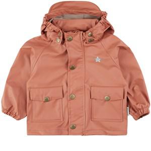 Mini A Ture Cedar Wood Julien Raincoat 2 Years - Coats and jackets - 2 years - Brown
