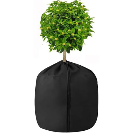 Plantebeskyttelse til vinteren – Frostbeskyttelse med snøre og lynlås til udendørs planter, frugttræer og potteplanter