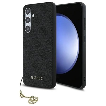 Guess GUHCS24FEGF4GGR S24 FE S721 grå/grå hardcase 4G Charms Collection