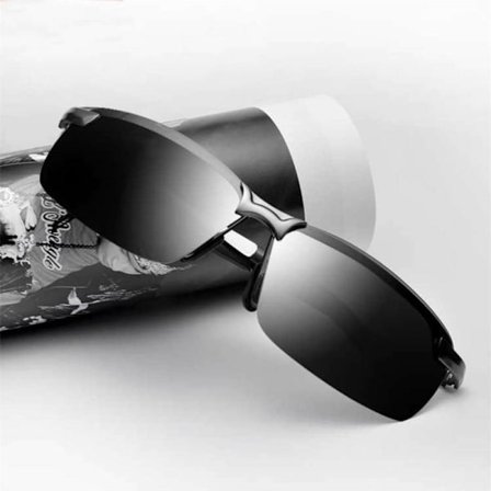 Dag og natt dobbeltbruk briller polariserte solbriller menn nye solbriller