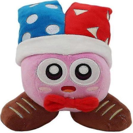 Kirby P, 30 cm Plyslegetøj til spilfans, sød udstoppet dukke til børn og voksne