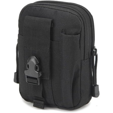 Taktisk Veske Herre Belte Midjeveske Kompakt Utendørs Multipurpose Verktøy Gadget med Mobiltelefonhylsterholder
