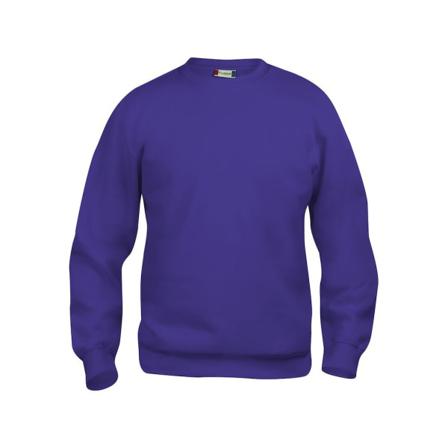 Clique Unisex Vuxen Basic Tröja Med Rund Hals Xxl Bright Lila