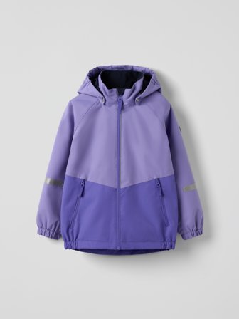 Polarn O. Pyret - Waterproof jacket HAZY - 122 - Childrenswear - purple