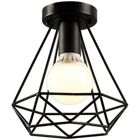 Retro Taklampa Vintage Industriell Taklampa Diamantform