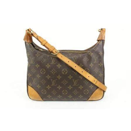 Louis Vuitton Vintage, Pre-owned Canvas louis-vuitton-bags Bruin, unisex, Maat:ONE Size