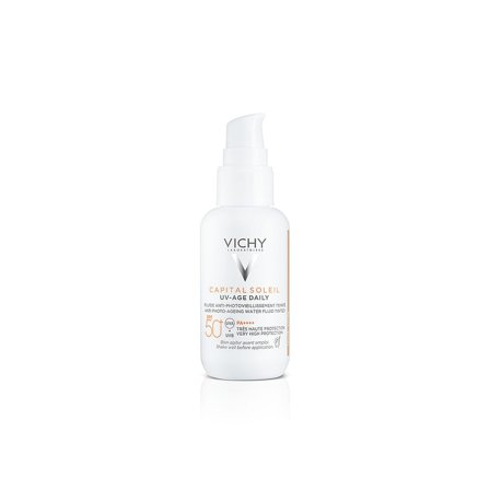 Vichy CS Face UVAge TintLight SPF 50+ 40 ml, Skincare, Solcreme, Solcreme Til Ansigtet