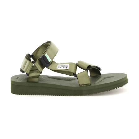 Suicoke Depa-cab Sandaler Grøn, Herre Sandaler, Størrelse: 43 EU