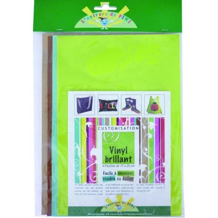 Vinyl 4 ark 25x17cm BJMR