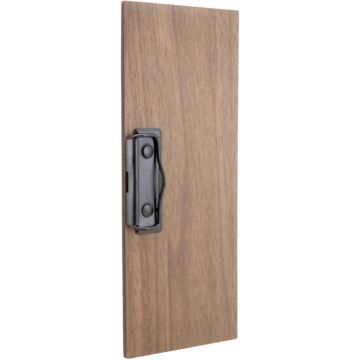 KVITTOHÅLLARE KLÄMMA VALNÖT