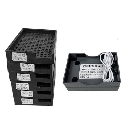 Skruvsorteringsmaskin Helautomatisk Högeffektiv Skruvmatare med 6 Fack