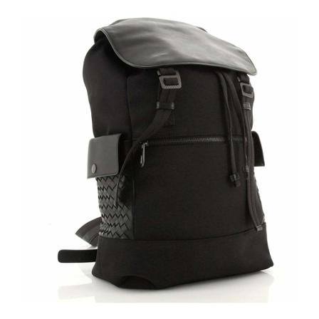 Bottega Veneta Vintage Pre-owned Backpacks Sort, Herre Vintage Tasker, Størrelse: ONE Size