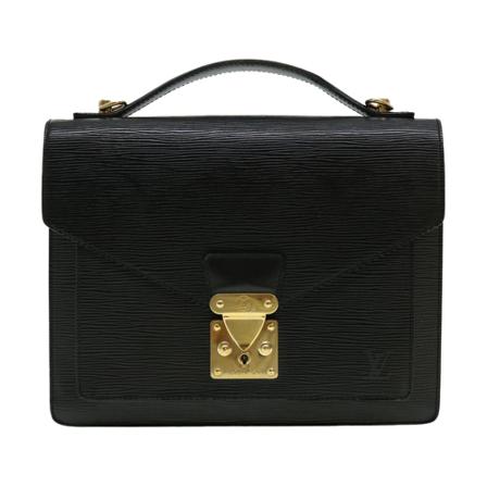 Louis Vuitton Vintage, Pre-owned Monceau Bag Zwart, Dames, Maat:ONE Size