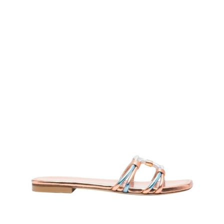 Stuart Weitzman, Sliders Pomarańczowy, Kobieta, Rozmiar: 38 EU