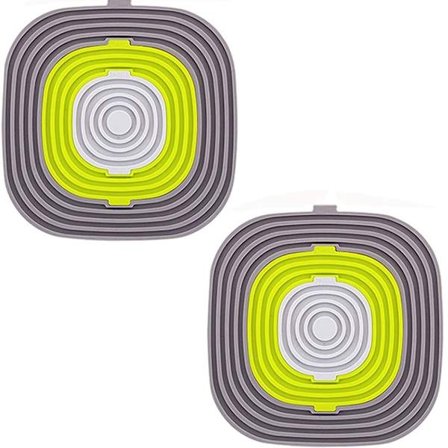 2 st Grytunderlag i silikon 3-i-1