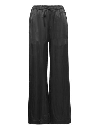 Justice Pants Cupro Vida Byxor Svart A Part Of The Art