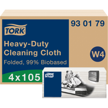 Rengöringsduk Slitstark Engångs Tork W4 99% Biobaserad