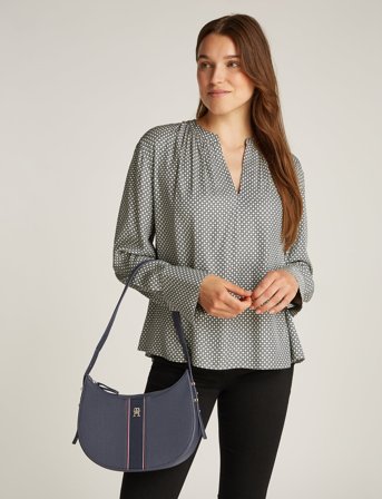 Tommy Hilfiger Th Legacy Shoulder Bag - Navy - ONE SIZE