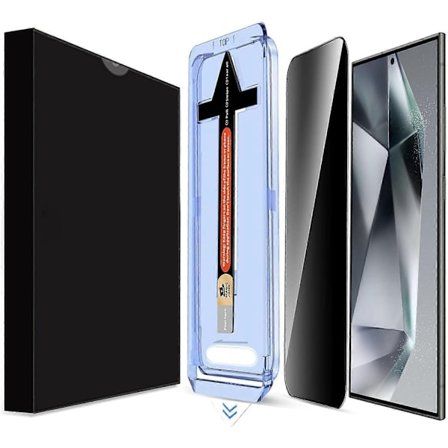 LK Easy Install Privacy Hærdet Glas Film - Perfekt