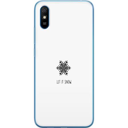 Xiaomi Redmi 9AT Gjennomsiktig deksel La det snø