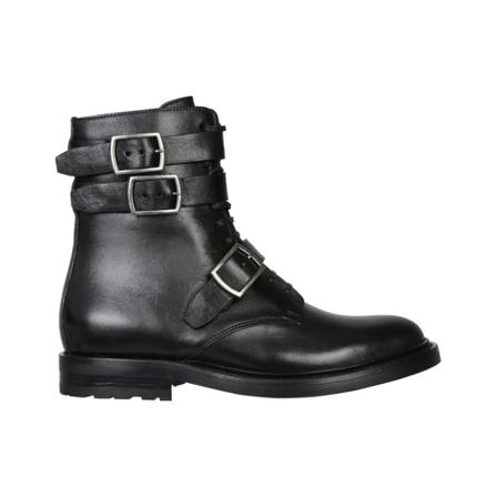 Saint Laurent Laarzen , Zwart , Dames , Maat: 38 1/2 EU Enkellaarsjes