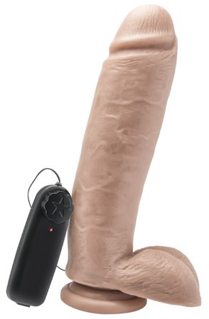 ToyJoy Dildo mit Hoden Vibrator 25,5 cm