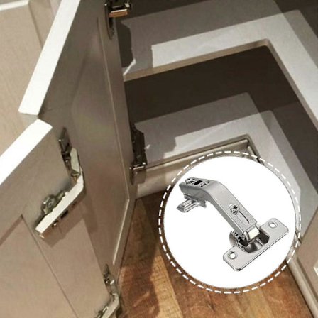 Hjørnefoldet Sammenleggbart Kjøkkenskap Dør Grad Hengsel 135