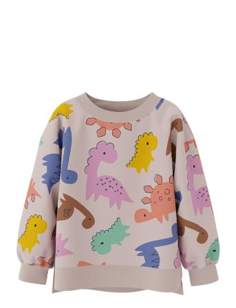 Nmfnirana Ls Loose Sweat Pb Tops Sweat-shirts & Hoodies Sweat-shirts Multi/patterned Name It