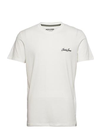 Jortons Tee Ss Crew Neck T-shirt Hvid Jack & J S