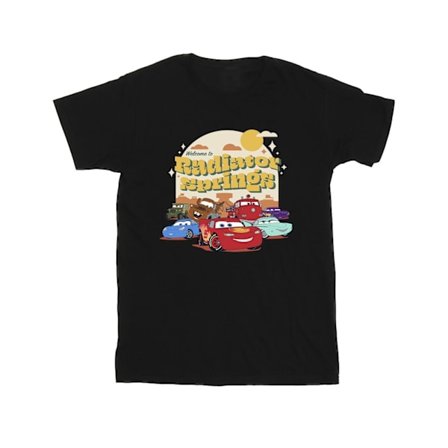 Disney Boys Cars Radiator Springs Group T-shirt 3-4 år Svart