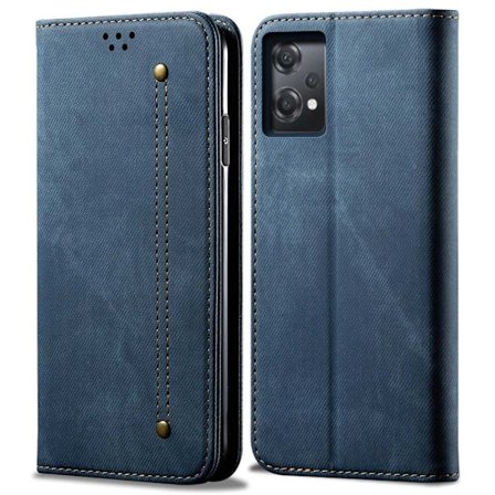 Jeans OnePlus Nord CE 2 Lite 5G flip case - Sininen