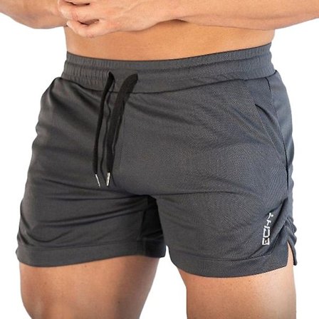 Herre Gym Sports Trening Bodybuilding Løping Shorts Trening Fitness Basketball Kort Bukse