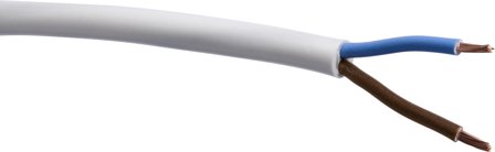 Gelia 4005100022 Kabel hvit RKK 3G1 i ring 10 m, Stikkontakter & kabler