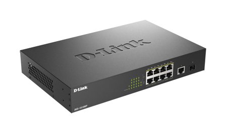 D-LINK 10-Port Gigabit PoE+