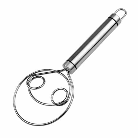 Dansk deigvisp 22 cm rustfritt stål, rustfrie stålvisper