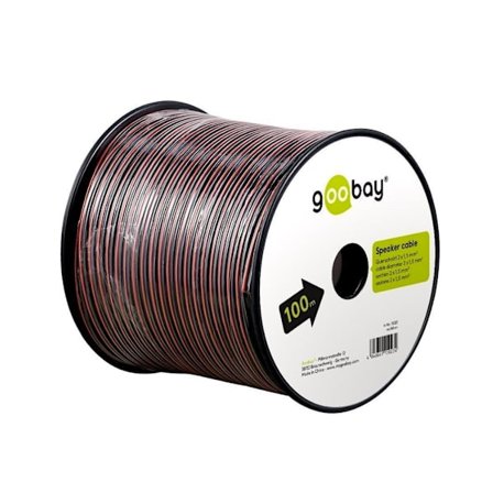 Goobay - Kaiutinkaapeli 2 x 1.5 mm² 100m