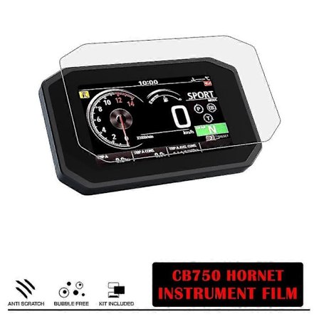 2023 Cb750 Hornet -lisävarusteiden kojelaudan näytönsuoja Honda Cb 750 2023 -mallille, naarmuuntumisenestokalvo