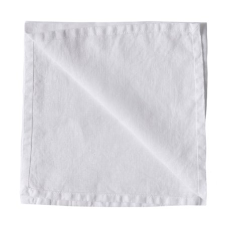 Tell me more Lautasliina 45x45 cm, bleached white