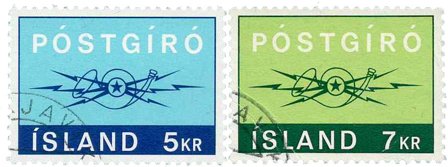 Island - AFA 454-455 - Stemplet