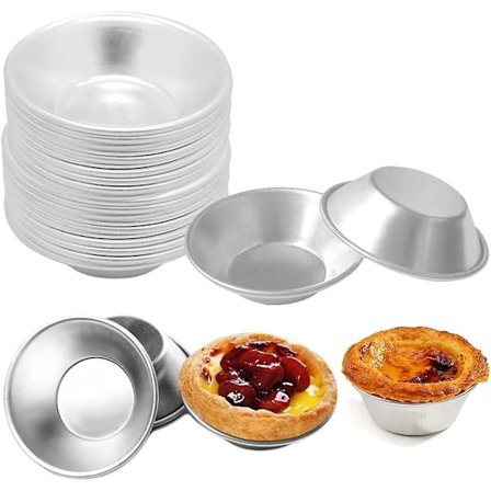 Aluminium Tart Kakeform, Mini Muffinformer, Egg Tart Pan, Aluminium Tart Pan Form