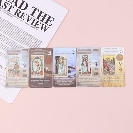 NYT Learning Tarot Card Game Brætspil engelske spillekort W