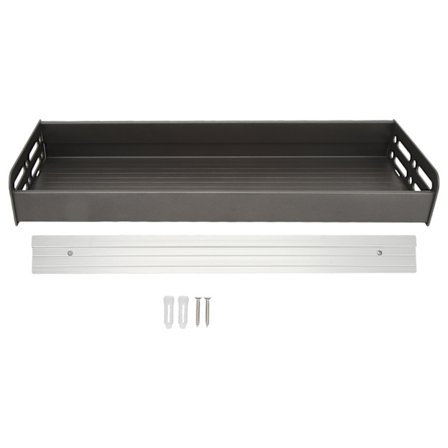 40cm seinälle kiinnitettävä maustehylly, irrotettava suihkuteline, monitoiminen suihkuteline kylpyhuoneeseen, keittiöön, makuuhuoneeseen, harmaa